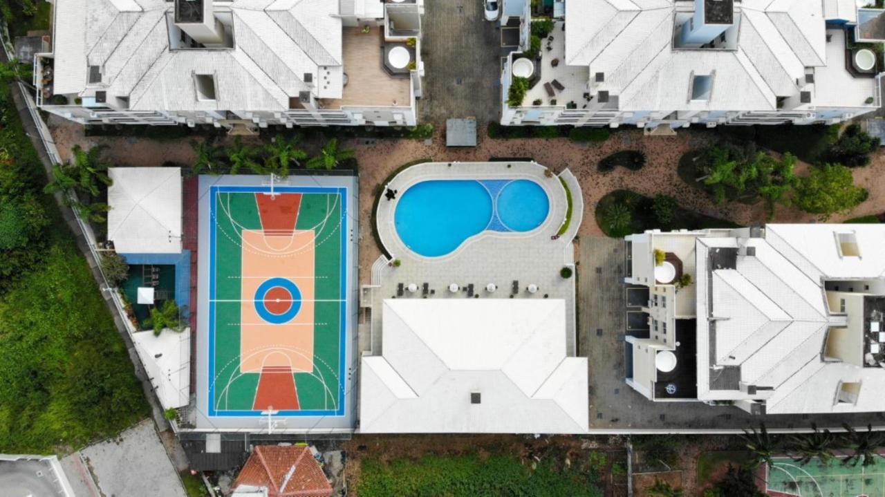 Villa Giardino - Condominio De Frente Para O Mar - Piscina, Quadra Esportiva, Churrasqueira - 5 Pessoas Florianopolis Exterior photo